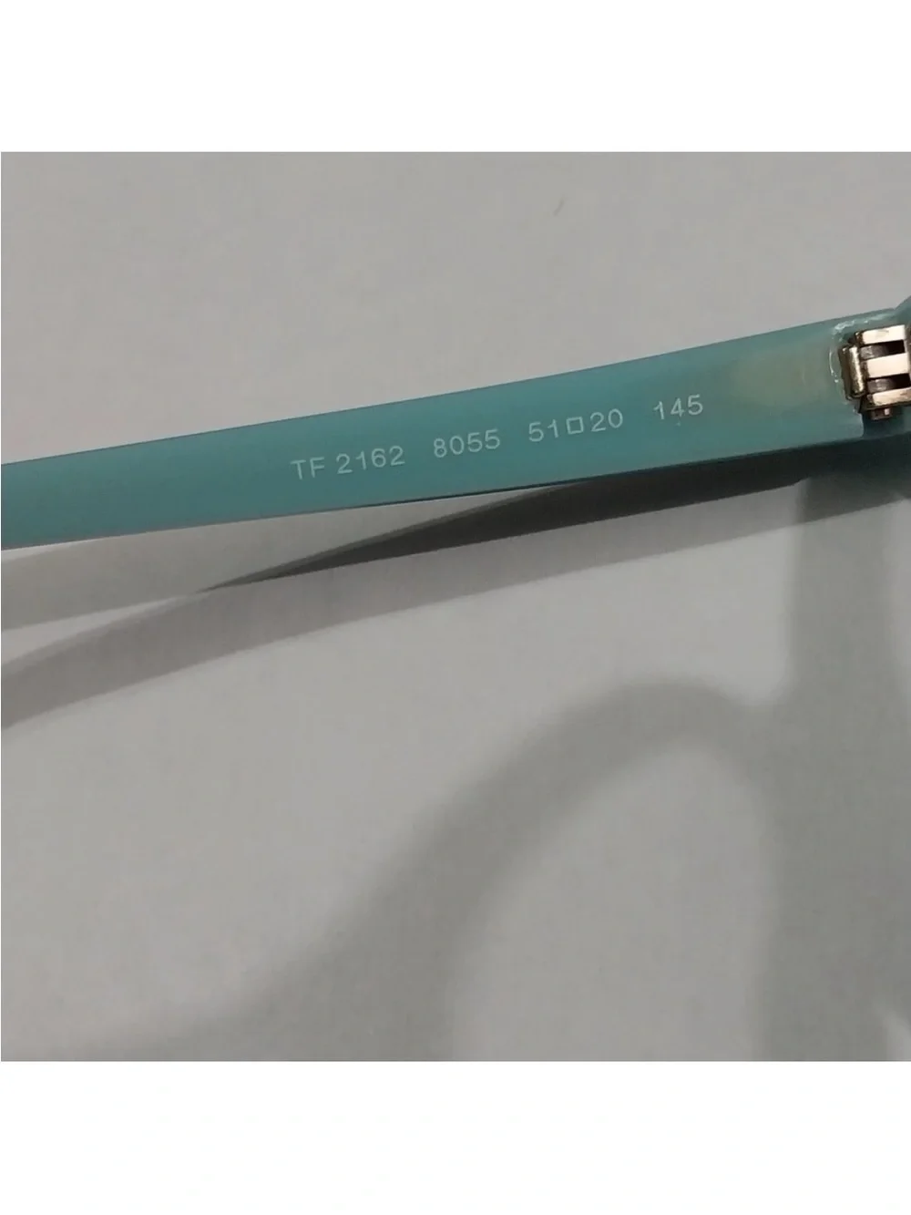 Tiffany & Co Black Round Glasses TF 2162 8055 Black On Blue Eyeglasses 51-20-145